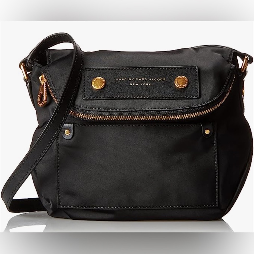 Marc by Marc Jacobs black nylon Natasha crossbody bag